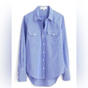 Alex Mill Georgie Pocket plaid Shirt size XS